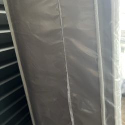 New Queen Thick Pillow Top Mattress And Box Spring. Delivery Is Available 