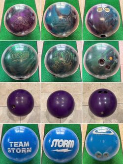 4 bowling ball and bag package deal ($400)