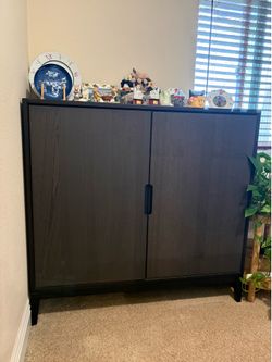 Dark Brown Cabinet
