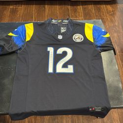 Los Ángeles Rams 2025 Rivalries Jersey Puka Nacua #12