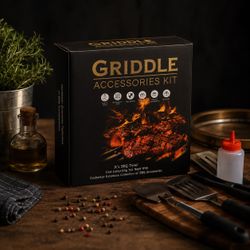 Brand New Griddle Accessories Kit – Complete BBQ Tool Set