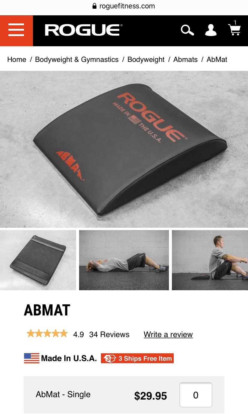 Rogue Fitness | AbMat | CrossFit