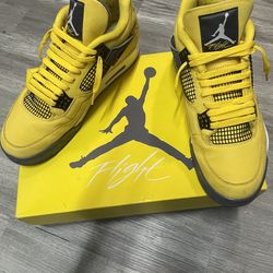 Air Jordan 4 Retro Lightning (2021) – Nearly Mint
