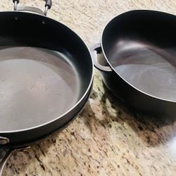 Free - 3 Large Cooking Pans 