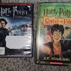 Harry Potter and the Goblet of Fire DVD & Paperback Set