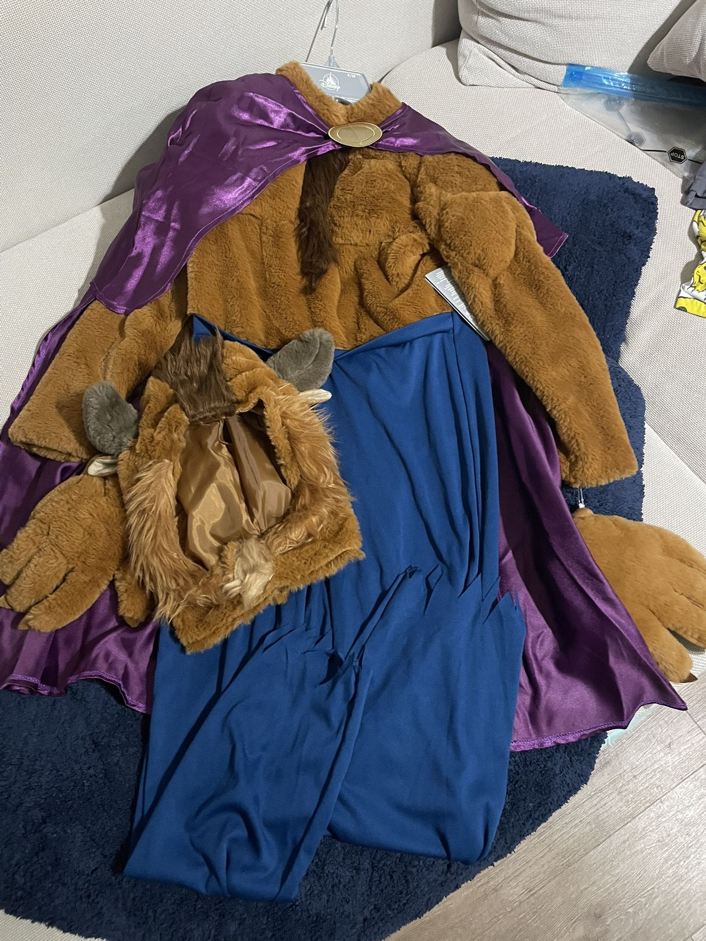 Disney Beast Costume/ New / Size 9-10
