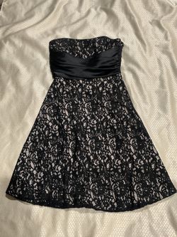 White House Black Market black lace dress size 0
