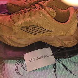BALENCIAGA MONDAY SHOES SIZE 13 TO 13.5 Leather Color 