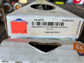 1(contact info removed) impala felt kit