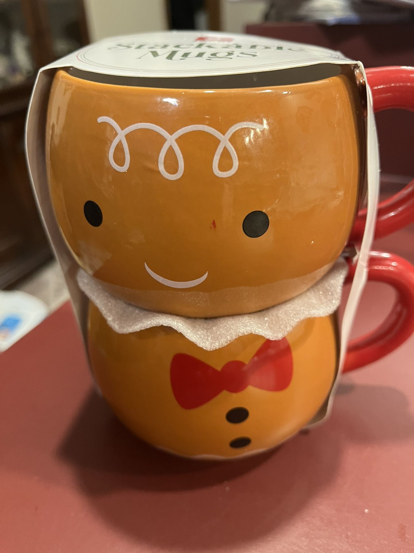 New Stackable Gingerbread Mugs