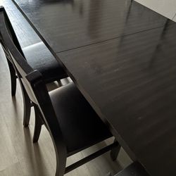 Dinner Table With 4 Chairs From Living Space 