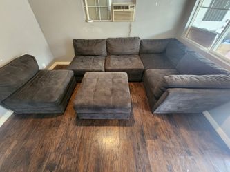 Sectional modular sectional couch