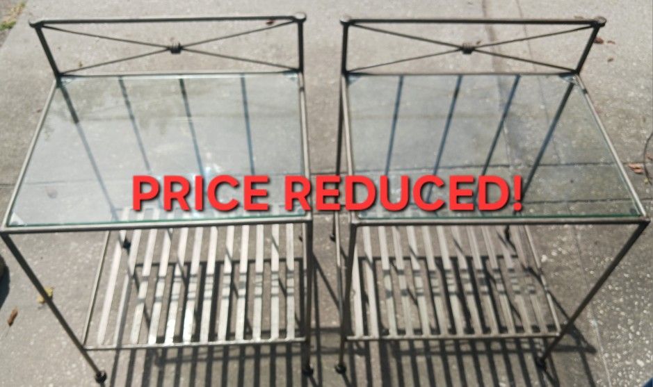 Set of 2 Side/End/Accent Tables