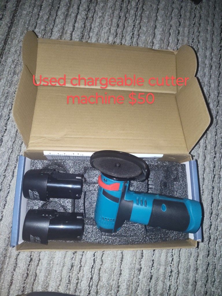 Chargeable Cutter Machine