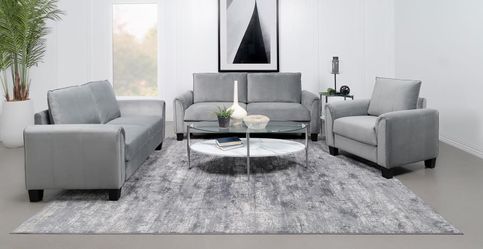 3-piece Upholstered in red only
