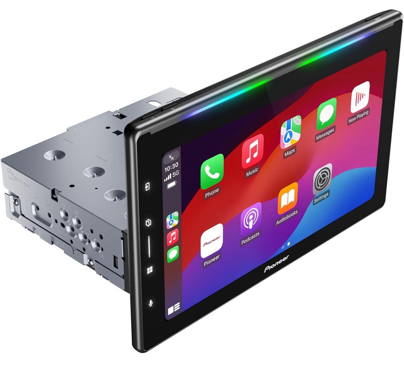 Pioneer DMH-WT6000NEX 10.1" Single DIN Digital Multimedia Receiver Bundled with + (1) Satellite Radio Tuner and a Bullet Style Backup Camera Package