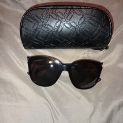  Black Oakley Sunglasses W/ Case New 