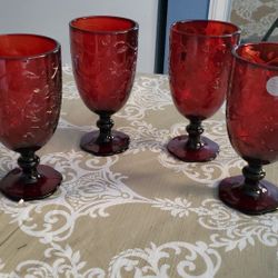 Princess House Beverage Glasses