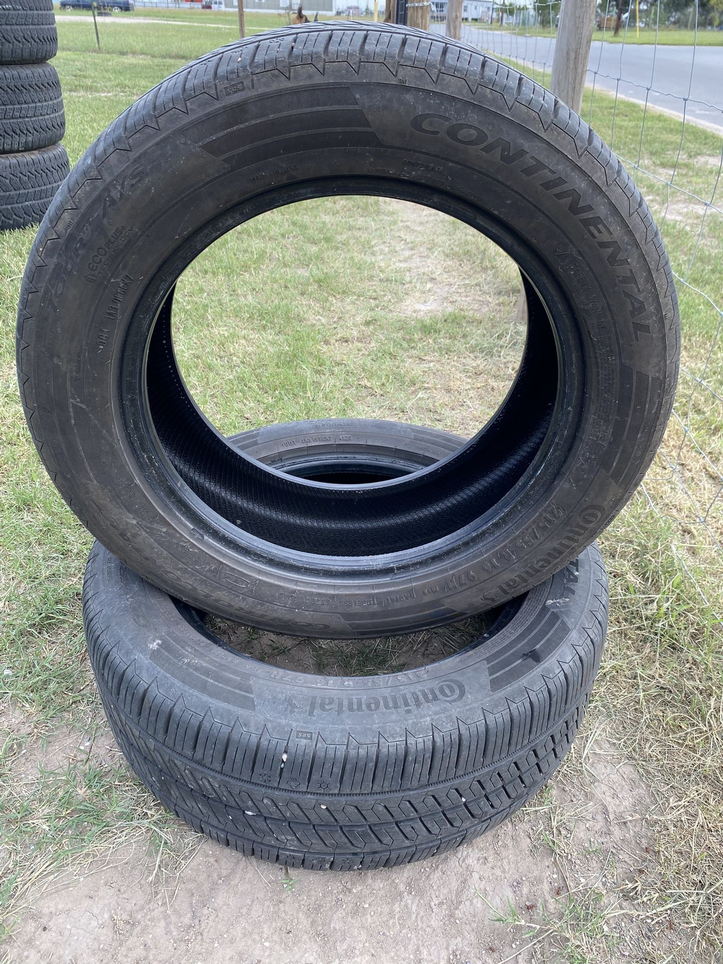 Tire Pair " 215/55R16"