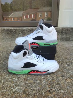 Jordan 5 "Poison Green"