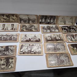 Antique View Cards  With Great SUBJECTS