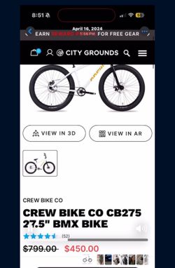 Crew bike 27.5