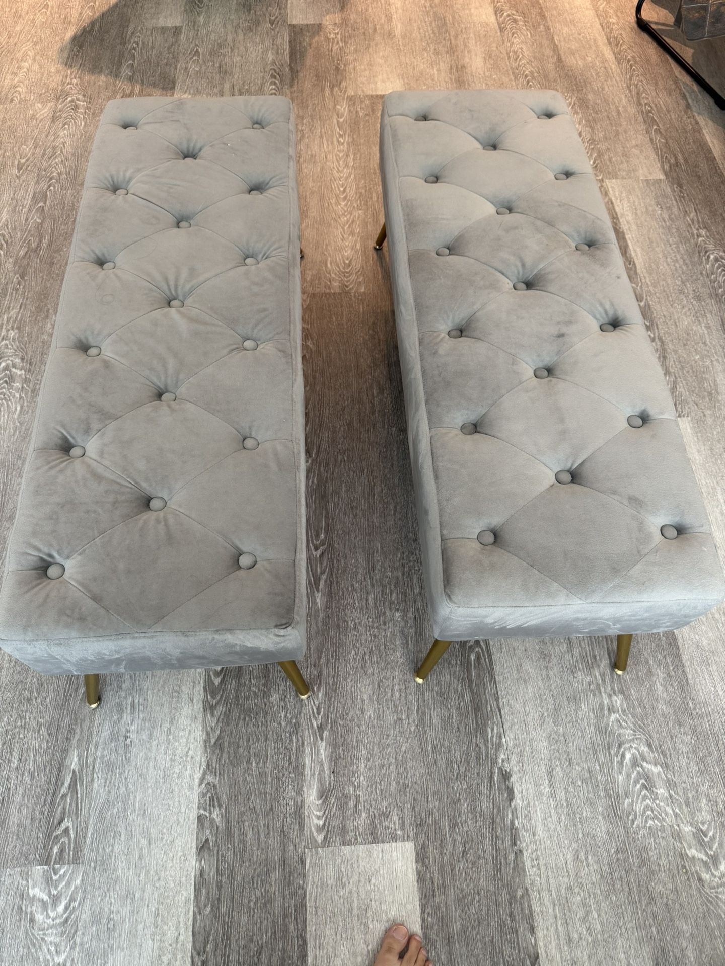 Pair Of Ottoman - Comfy - Barely Used