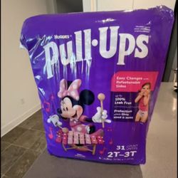 Pull-Ups Girls' Potty Training Pants, Size 2T-3T