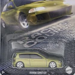 Hot Wheels Fast & Furious Racing Course Honda Civic EG