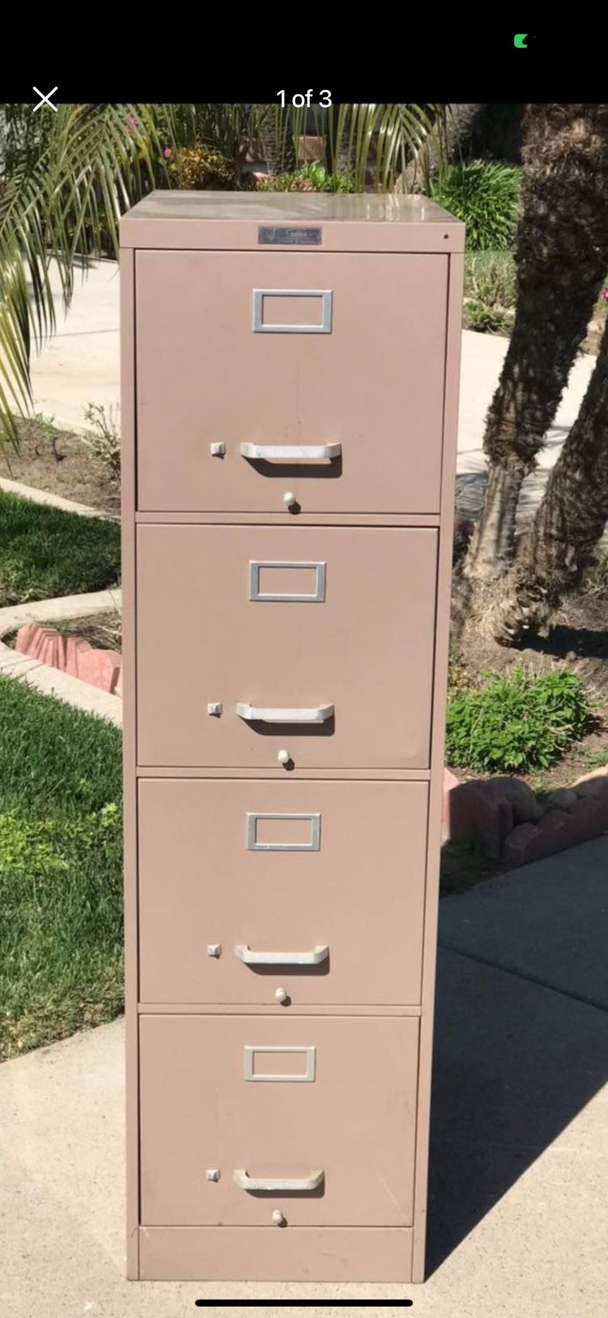 Metal Filing Cabinet 