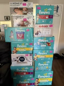 Baby Diapers ALL Sizes New