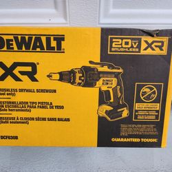 Dewalt DCF630B 20-Volt XR Brushless Drywall Screwgun -BRAND NEW