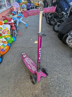 M-cro Micro Maxi big purple scooter girls boys kids