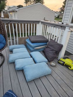 Patio cushions and new covers