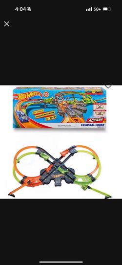 🎉 Wheels Colossal Crash Track Set
