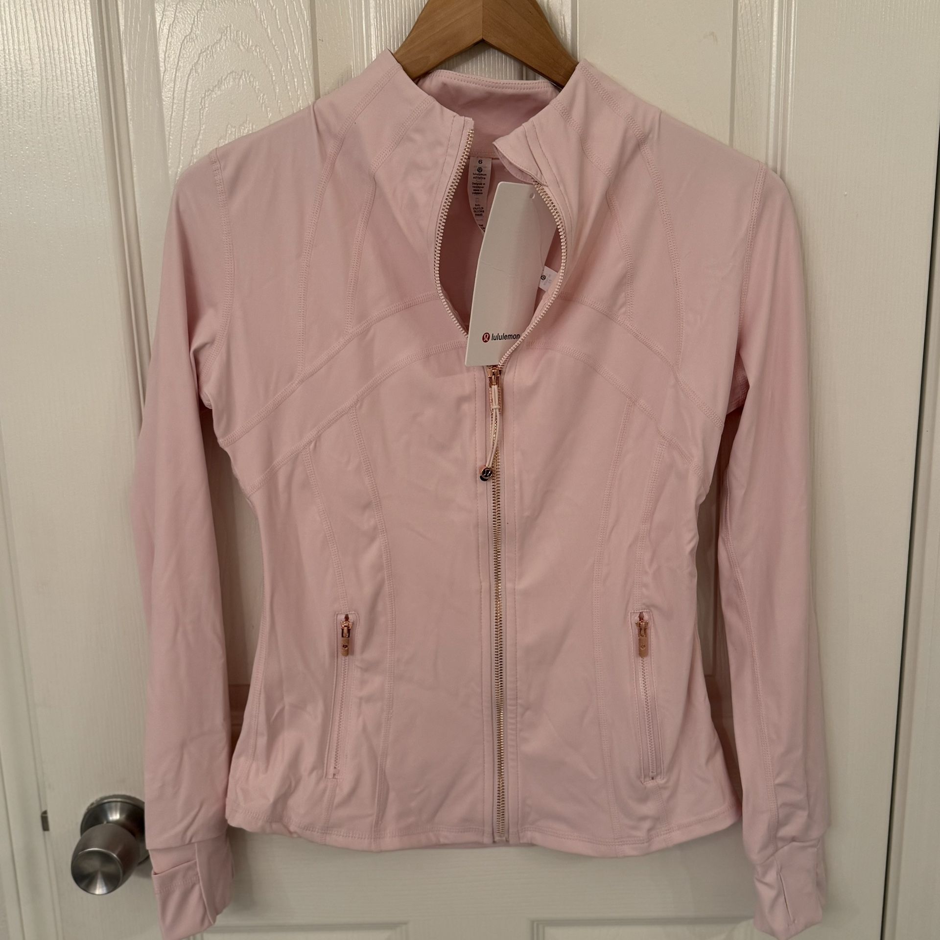 Lululemon Pink Jacket-Brand New!!