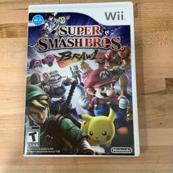 Nintendo Wii Super Smash Brawls BRAWL
