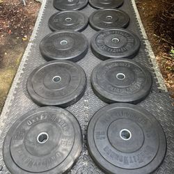 Olympic Bumper Weight Plates 