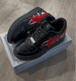 A Bathing Ape Bape Sta Low Shoes (Size 8)