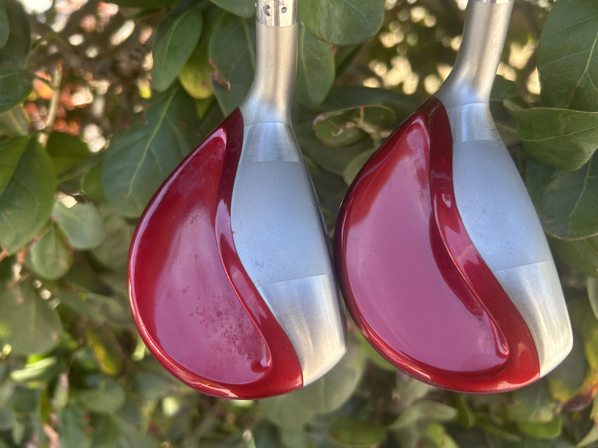 NIKE CPR HYBRIDS 18 & 22 DEGREE STIFF FLEX GOLF GLUBS