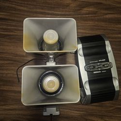 2 Bulls Horns And 400 Watt AMPLIFIER 