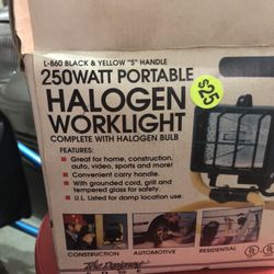 Halogen Work Light 