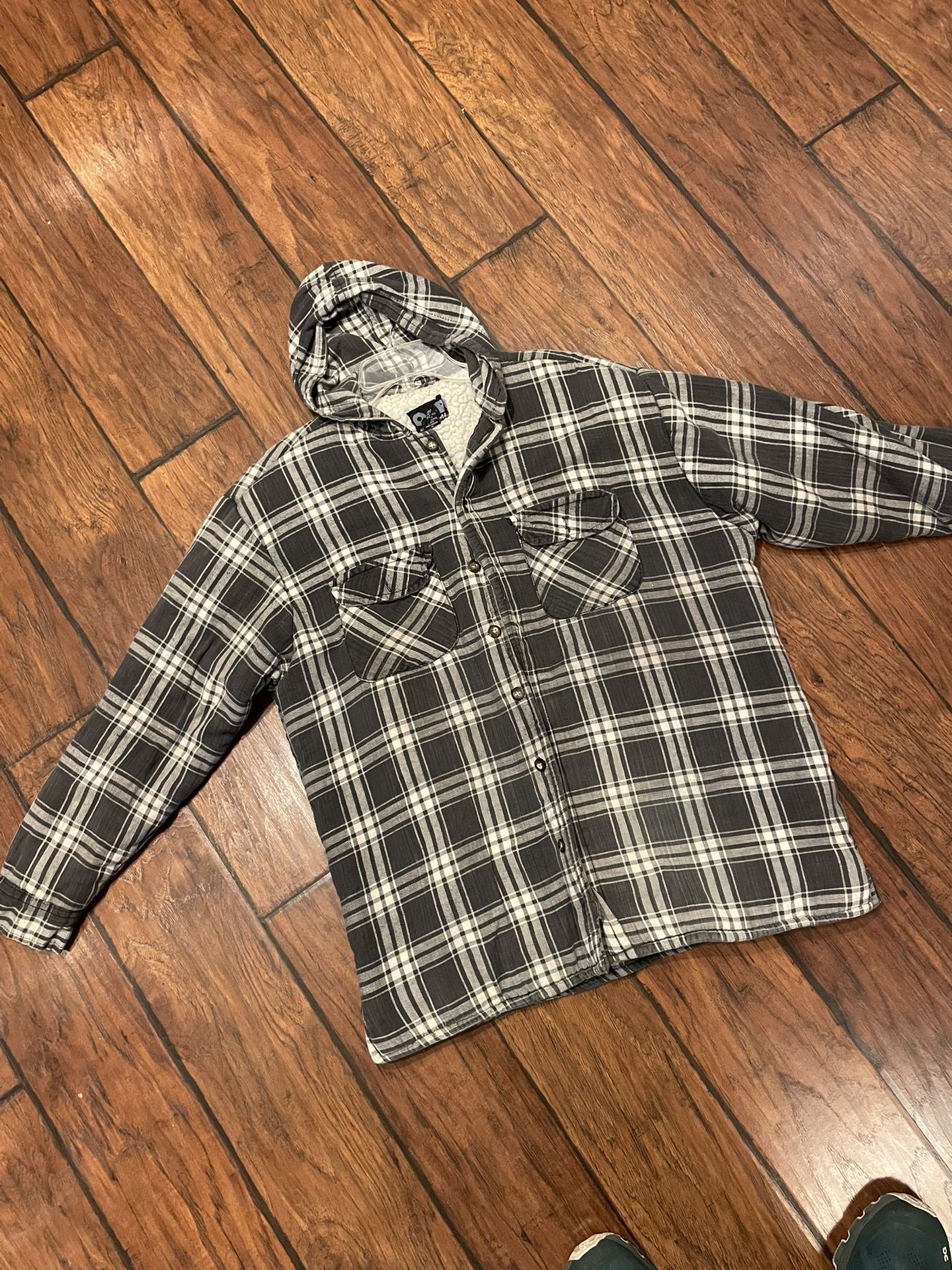 Warm Insulated Flannel Jacket