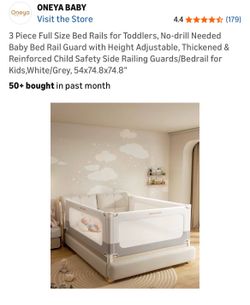 3 Piece Bed Rails for full size bed