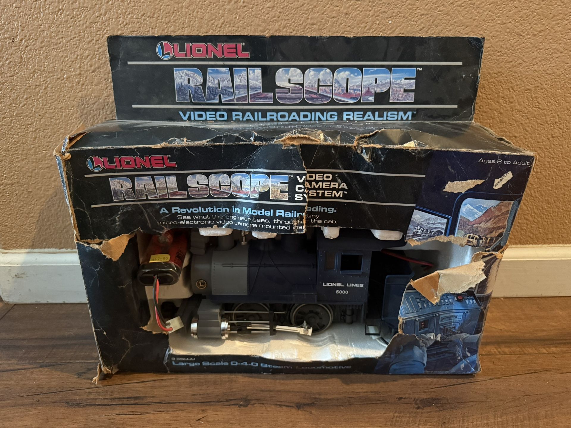 Lionel G Scale Lionel Lines #5000 0-4-0 Rail Scope Steam Engine 8-55000