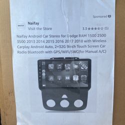 Naifay Dodge Ram Car Stereo 