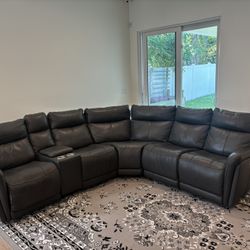 Leather Couch 