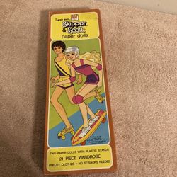 Vintage 1981 Whitman Skipper & Scott Paper Dolls Unused Uncut 