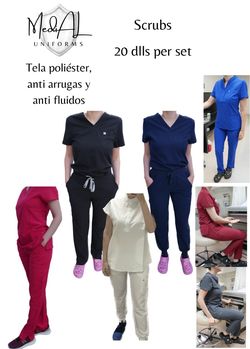 Scrubs for women sizes XS-XL 20 dlls