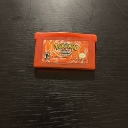 Nintendo GBA Pokemon Fire Red (Authentic)